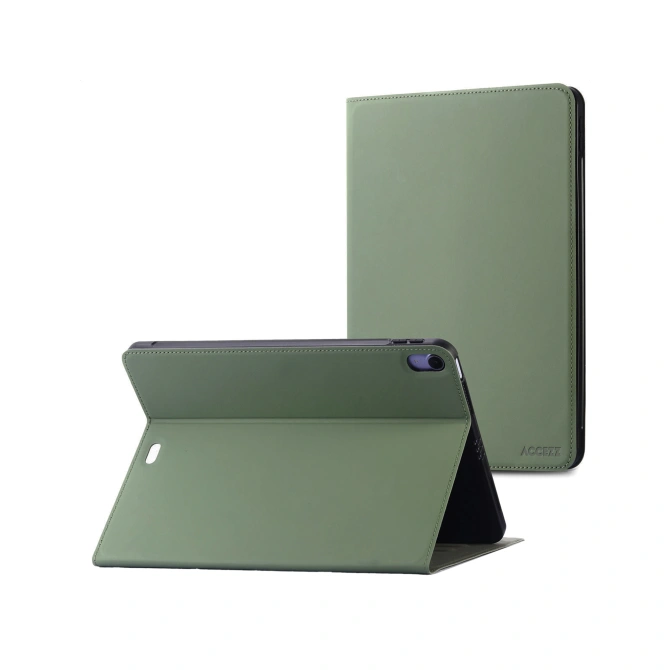 Accezz Classic Tablet Case Apple iPad Air 11 inch (2026) M4 / (2025) M3 / (2024) M2 / Air 5 (2022) / Air 4 (2020) - Groen