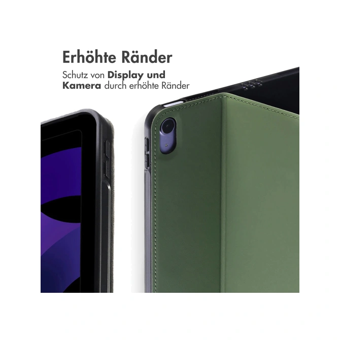 Accezz Classic Tablet Case Apple iPad Air 11 inch (2026) M4 / (2025) M3 / (2024) M2 / Air 5 (2022) / Air 4 (2020) - Groen