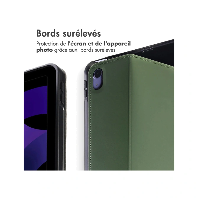 Accezz Classic Tablet Case Apple iPad Air 11 inch (2026) M4 / (2025) M3 / (2024) M2 / Air 5 (2022) / Air 4 (2020) - Groen