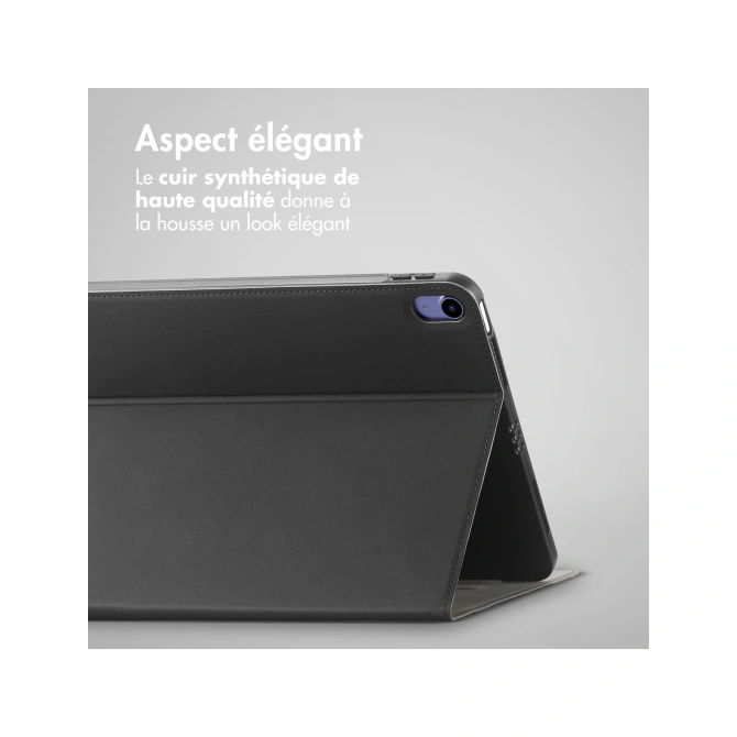Accezz Classic Tablet Case Apple iPad Air 11 inch (2026) M4 / (2025) M3 / (2024) M2 / Air 5 (2022) / Air 4 (2020) - Zwart
