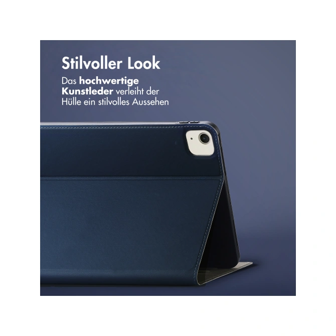 Accezz Classic Tablet Case Apple iPad Air 13 inch (2026) M4 / (2025) M3 / (2024) M2 - Donkerblauw