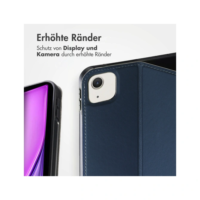 Accezz Classic Tablet Case Apple iPad Air 13 inch (2026) M4 / (2025) M3 / (2024) M2 - Donkerblauw