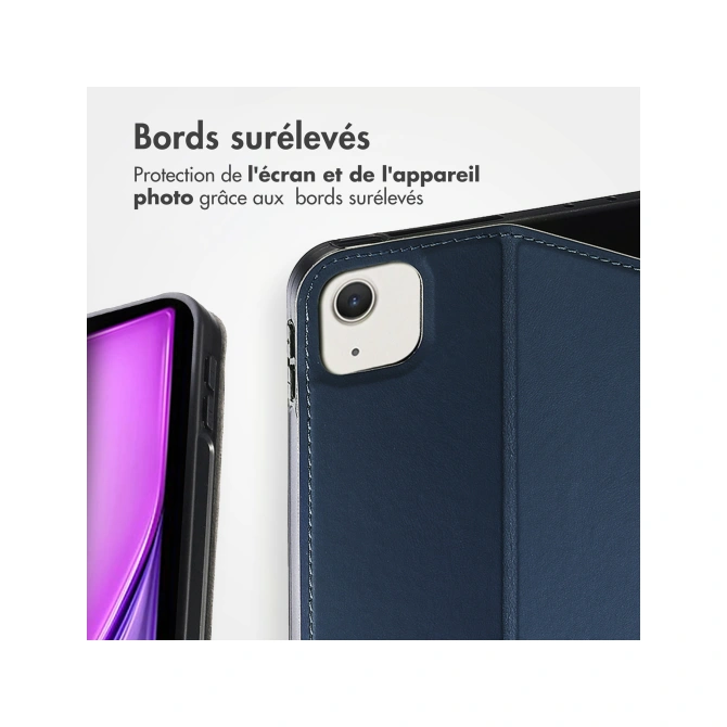 Accezz Classic Tablet Case Apple iPad Air 13 inch (2026) M4 / (2025) M3 / (2024) M2 - Donkerblauw