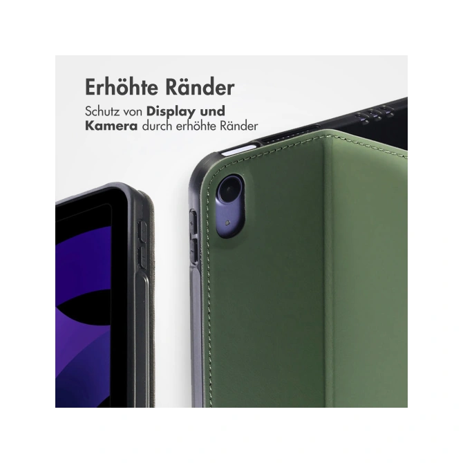 Accezz Classic Tablet Case Apple iPad Mini 7 (2024) / iPad Mini 6 (2021) - Groen