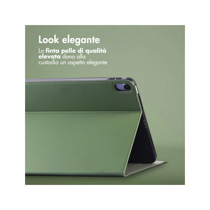 Accezz Classic Tablet Case Apple iPad Mini 7 (2024) / iPad Mini 6 (2021) - Groen