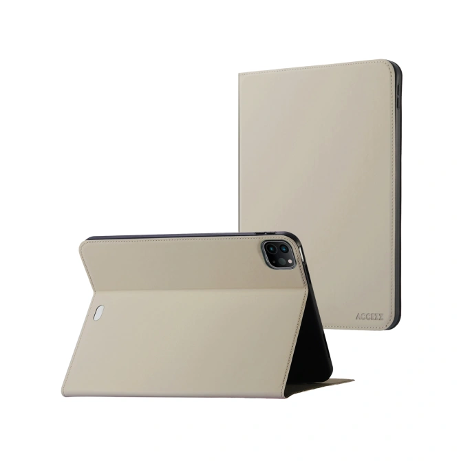 Accezz Classic Tablet Case Apple iPad Pro 11 (2018/2020/2021/2022) / Air 5 (2022) / Air 4 (2020) - Greige