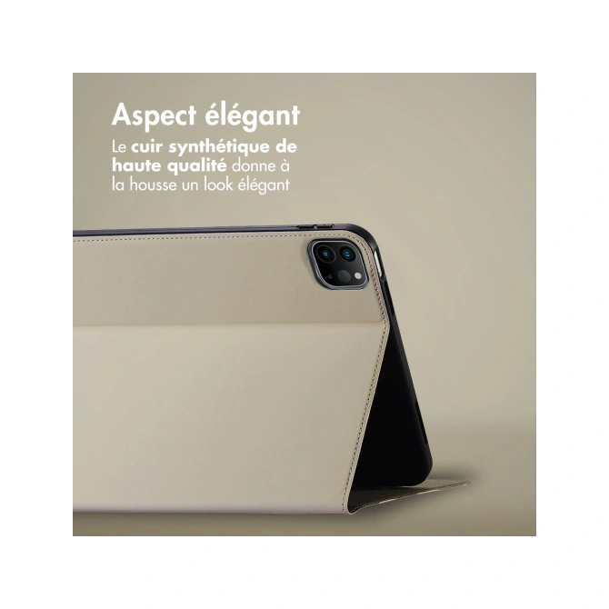 Accezz Classic Tablet Case Apple iPad Pro 11 (2018/2020/2021/2022) / Air 5 (2022) / Air 4 (2020) - Greige