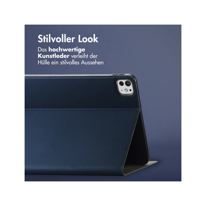 Accezz Classic Tablet Case Apple iPad Pro 11 (2025) M5 / (2024) M4 - Donkerblauw
