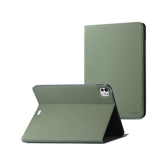 Accezz Classic Tablet Case Apple iPad Pro 11 (2025) M5 / (2024) M4 - Groen
