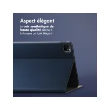 Accezz Classic Tablet Case Apple iPad Pro 12.9 (2020/2021/2022) - Donkerblauw Accezz Classic Tablet Case Apple iPad Pro 12.9 (2020/2021/2022) - Donkerblauw