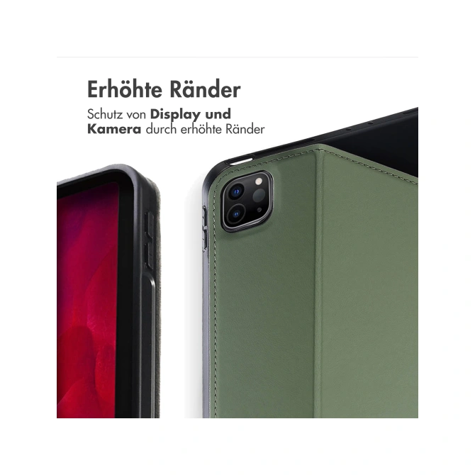 Accezz Classic Tablet Case Apple iPad Pro 12.9 (2020/2021/2022) - Groen
