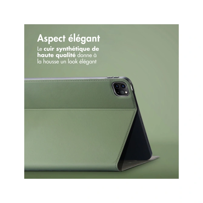 Accezz Classic Tablet Case Apple iPad Pro 12.9 (2020/2021/2022) - Groen