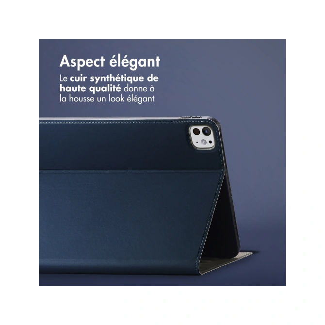 Accezz Classic Tablet Case Apple iPad Pro 13 (2025) M5 / (2024) M4 - Donkerblauw