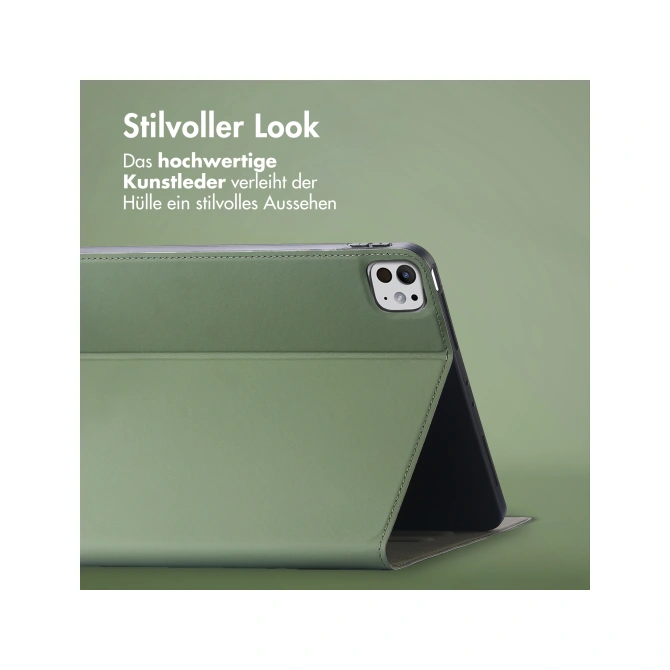 Accezz Classic Tablet Case Apple iPad Pro 13 (2025) M5 / (2024) M4 - Groen