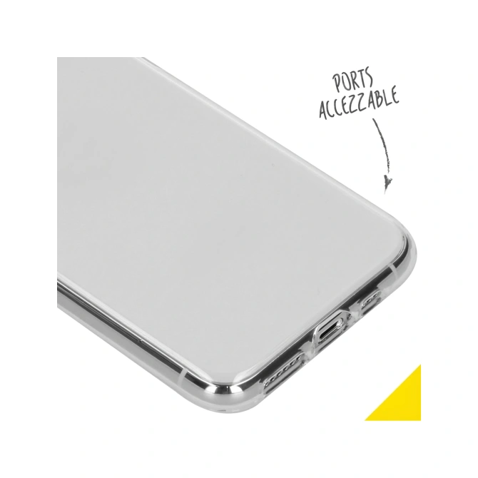 Accezz Clear Backcover Apple iPhone 11 Pro - Transparant