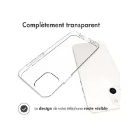Accezz Clear Backcover Apple iPhone 13 - Transparant