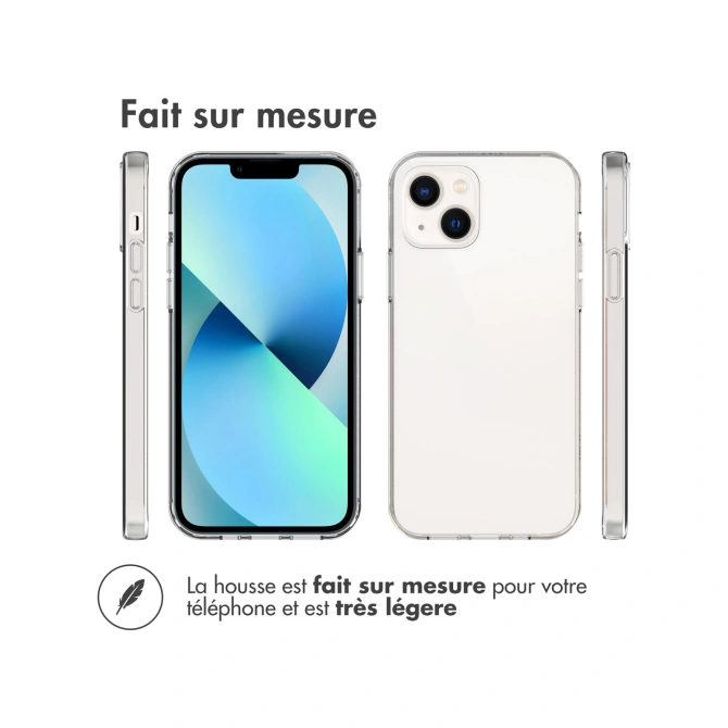 Accezz Clear Backcover Apple iPhone 13 - Transparant Accezz Clear Backcover Apple iPhone 13 - Transparant