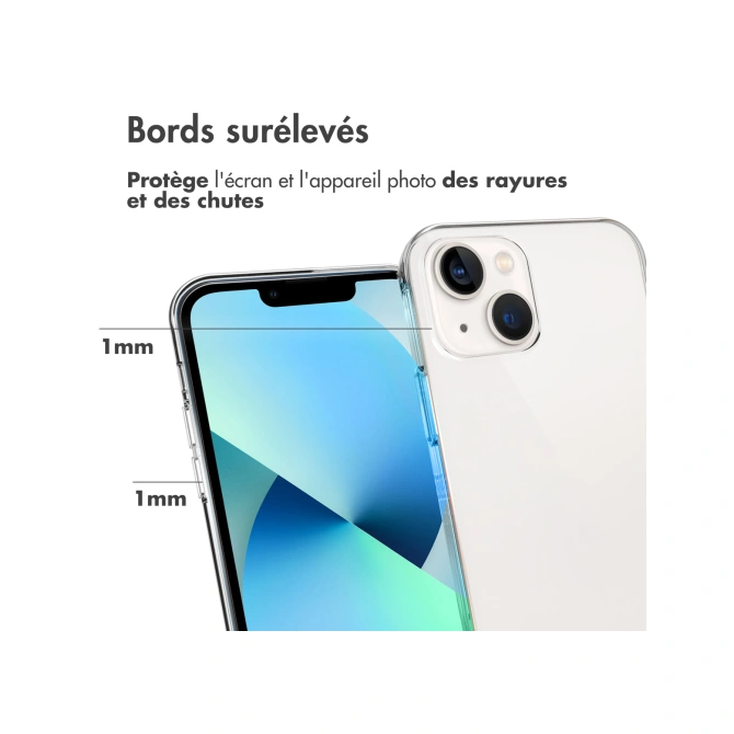 Accezz Clear Backcover Apple iPhone 13 - Transparant Accezz Clear Backcover Apple iPhone 13 - Transparant