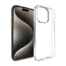 Accezz Clear Backcover Apple iPhone 15 Pro - Transparant Accezz Clear Backcover Apple iPhone 15 Pro - Transparant