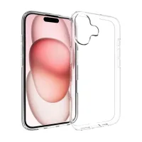 Accezz Clear Backcover Apple iPhone 16 - Transparant