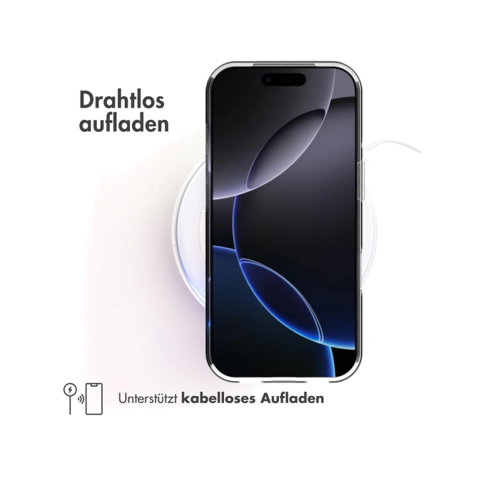 Accezz Clear Backcover Apple iPhone 17 Pro Max - Transparant