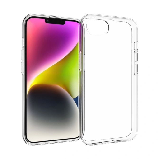 Accezz Clear Backcover Apple iPhone 17e / 16e - Transparant