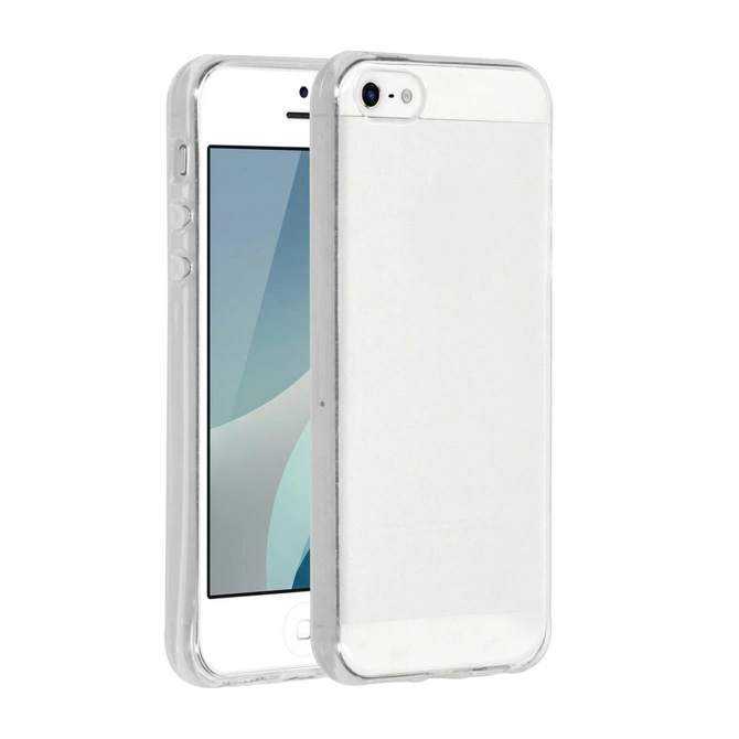 Accezz Clear Backcover Apple iPhone SE (2016) / 5 / 5s - Transparant