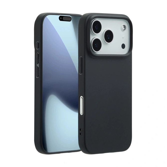 Accezz Color Backcover Apple iPhone 17 Pro - Zwart