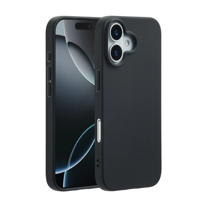 Accezz Color Backcover Apple iPhone 17 - Zwart