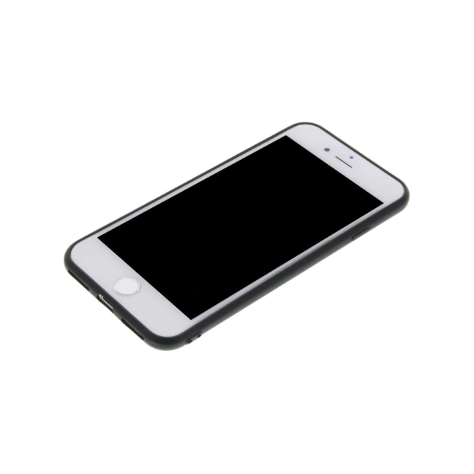Accezz Color Backcover Apple iPhone SE (2022 / 2020) / 8 / 7 - Zwart