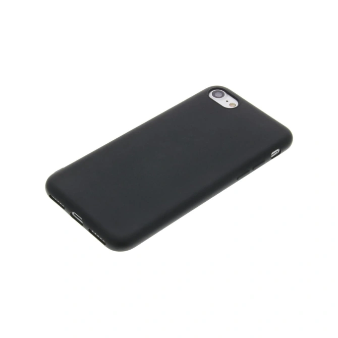 Accezz Color Backcover Apple iPhone SE (2022 / 2020) / 8 / 7 - Zwart