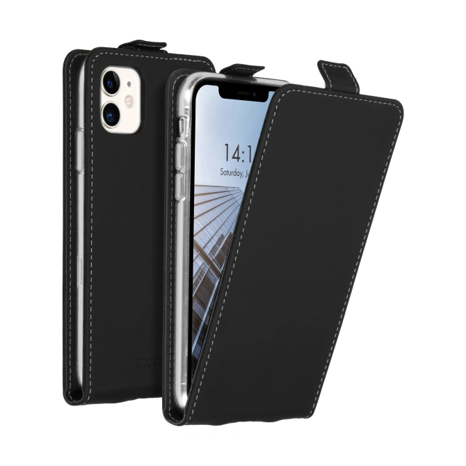 Accezz Flipcase Apple iPhone 11 - Zwart