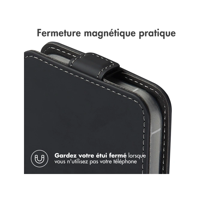 Accezz Flipcase Apple iPhone 14 - Zwart