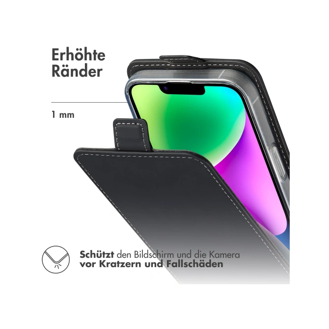 Accezz Flipcase Apple iPhone 14 - Zwart