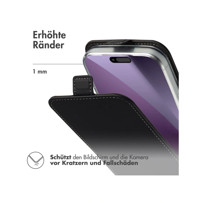 Accezz Flipcase Apple iPhone 17 Pro Max - Zwart