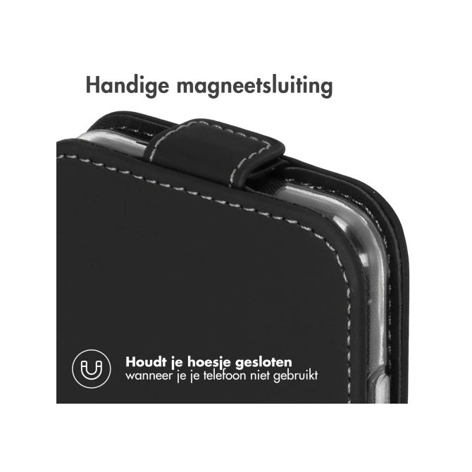 Accezz Flipcase Apple iPhone Xr - Zwart