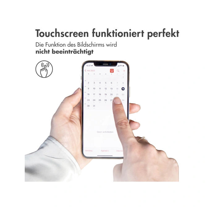 Accezz Gehard Glas Full Cover Screenprotector Apple iPhone 12 Pro Max