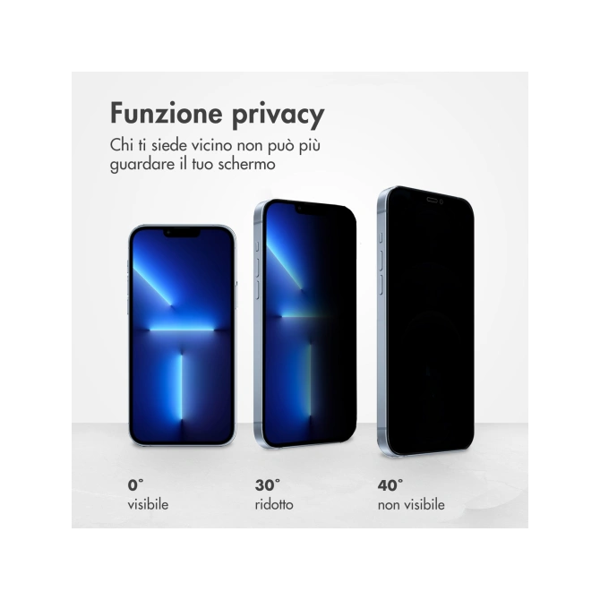 Accezz Gehard Glas Privacy Screenprotector Apple iPhone 13 Pro Max / 14 Plus