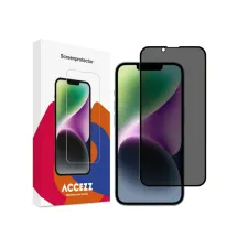 Accezz Gehard Glas Privacy Screenprotector Apple iPhone 17e / 16e / 14 / 13 / 13 Pro Accezz Gehard Glas Privacy Screenprotector Apple iPhone 17e / 16e / 14 / 13 / 13 Pro
