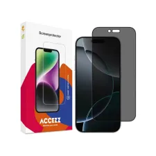 Accezz Gehard Glas Privacy Screenprotector Apple iPhone Air Accezz Gehard Glas Privacy Screenprotector Apple iPhone Air