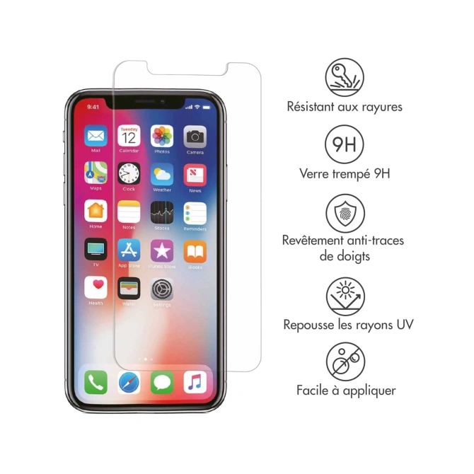Accezz Gehard Glas Screenprotector 2-pack Apple iPhone 11 Pro / Xs / X