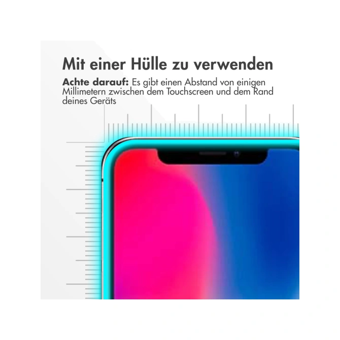 Accezz Gehard Glas Screenprotector 2-pack Apple iPhone 11 Pro / Xs / X