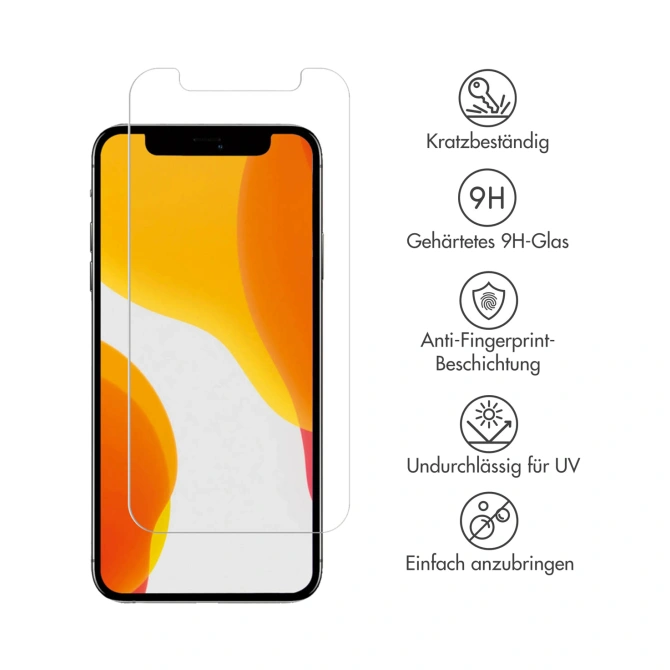 Accezz Gehard Glas Screenprotector 2-pack Apple iPhone 12 Mini