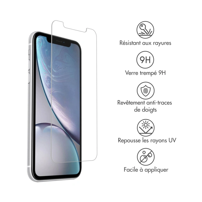 Accezz Gehard Glas Screenprotector 2-pack Apple iPhone 12 (Pro) / 11 / XR