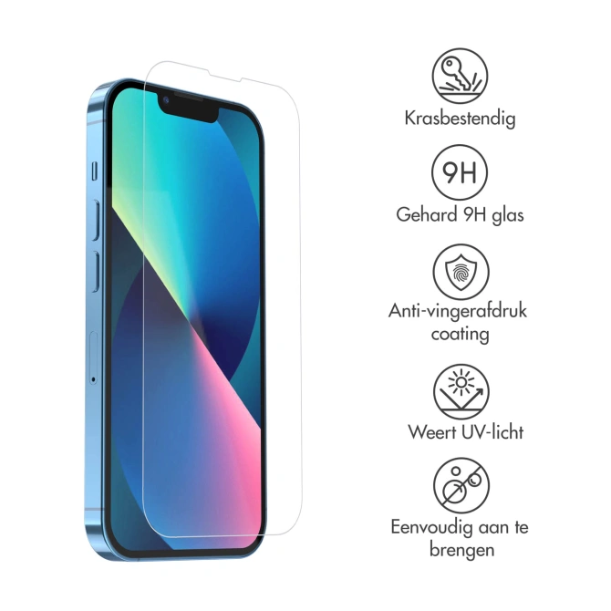 Accezz Gehard Glas Screenprotector 2-pack Apple iPhone 13 Mini