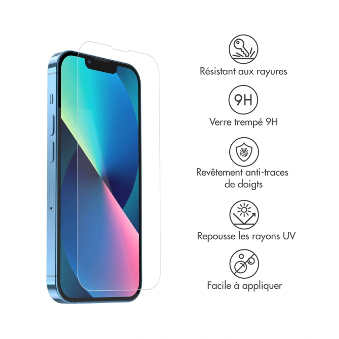 Accezz Gehard Glas Screenprotector 2-pack Apple iPhone 13 Mini