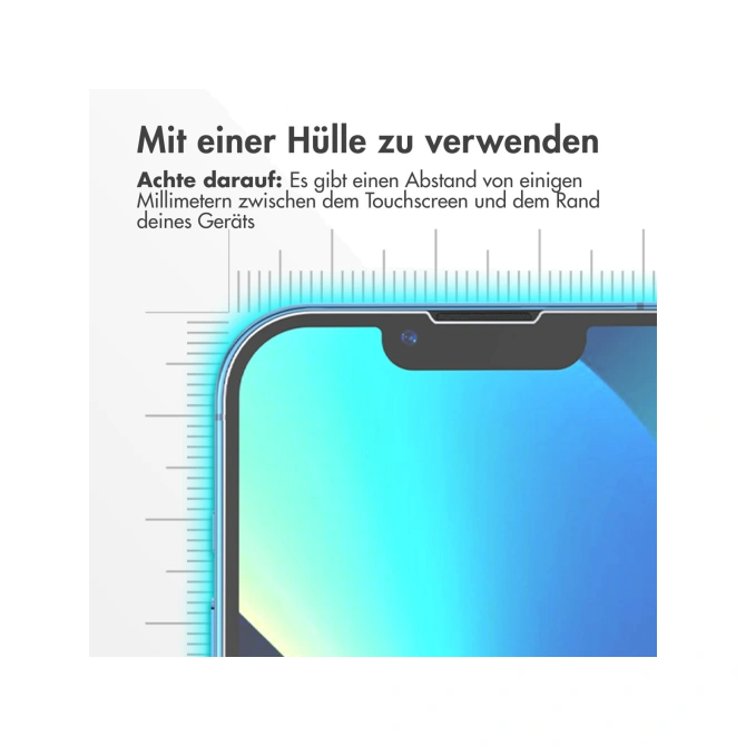 Accezz Gehard Glas Screenprotector 2-pack Apple iPhone 13 Mini