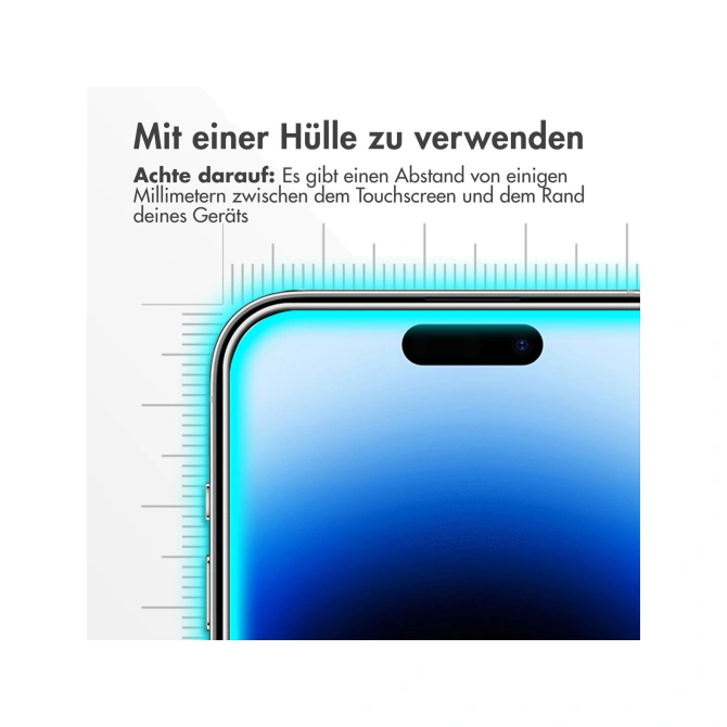 Accezz Gehard Glas Screenprotector 2-pack Apple iPhone 15 / 15 Pro / 16