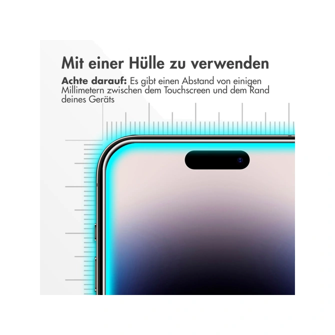 Accezz Gehard Glas Screenprotector 2-pack Apple iPhone 15 Plus / 15 Pro Max / 16 Plus