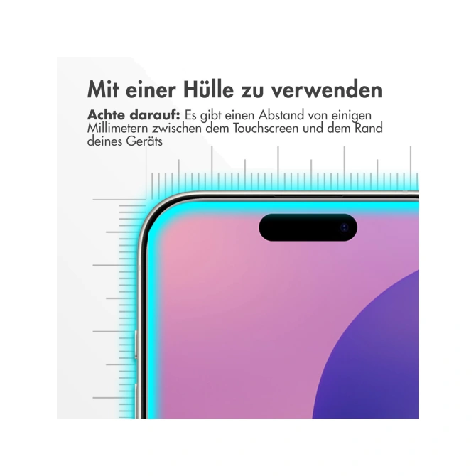 Accezz Gehard Glas Screenprotector 2-pack Apple iPhone 16 Pro Max / 17 Pro Max